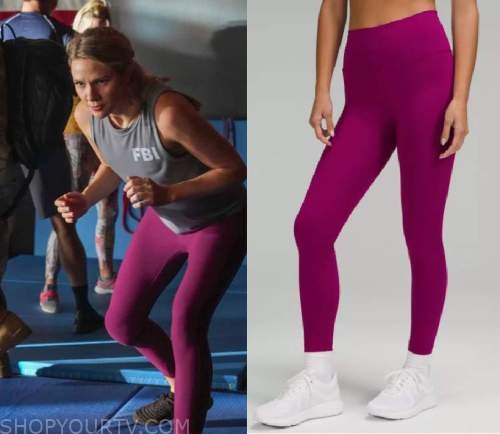 Rosa Scallop Legging - Miami Vice Pink