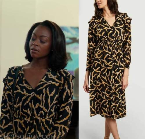 From Scratch: Season 1 Episode 4 Zora's Printed Dress | Shop Your TV