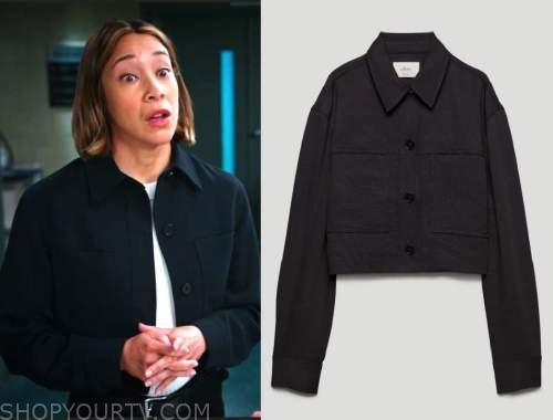 Hudson and Rex: Season 5 Episode 2 Sarah's Cropped Pocket Jacket