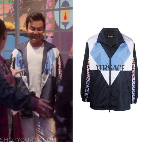 Louis Vuitton Watercolor Giant Monogram Sweatshirt worn by Kane Lim as seen  in Bling Empire (S02E03)