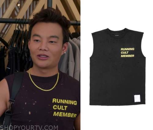 Louis Vuitton Watercolor Giant Monogram Sweatshirt worn by Kane Lim as seen  in Bling Empire (S02E03)