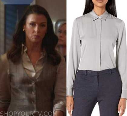 Blue Bloods: Season 13 Episode 5 Erin's Silver Shirt | Shop Your TV