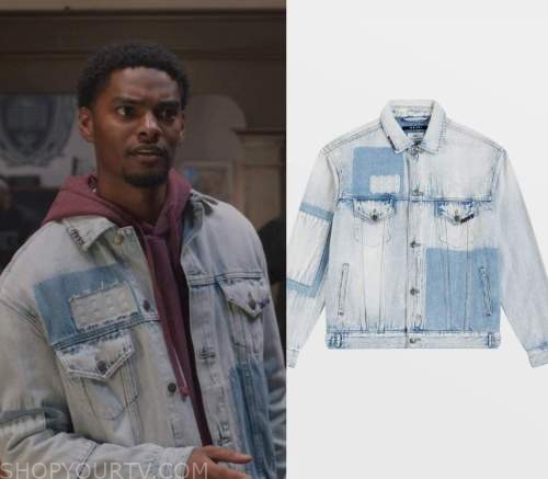 All American Homecoming: Season 2 Episode 6 JR's Denim Jacket | Shop ...