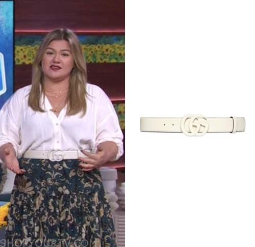 Kelly clarkson sales gucci belt