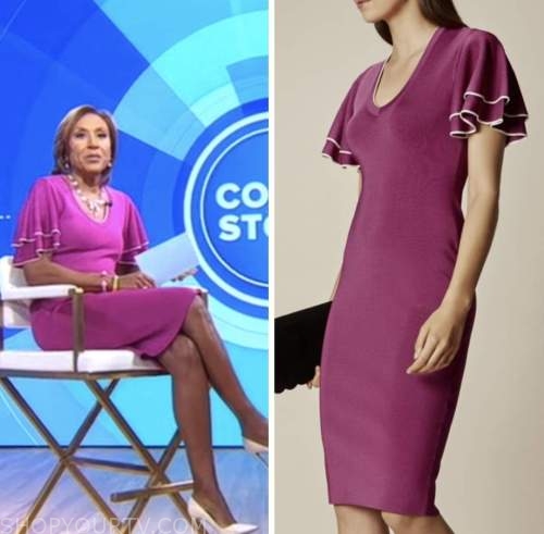 Good Morning America: November 2022 Robin Roberts's Purple Pink ...