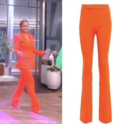 The View: November 2022 Sara Haines's Orange Pants | Shop Your TV