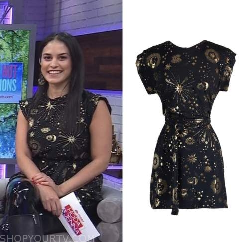 The Today Show: November 2022 Donna Farizan's Black and Gold Celestial