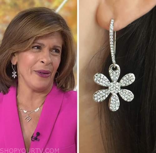 hoda kotb daisy earrings