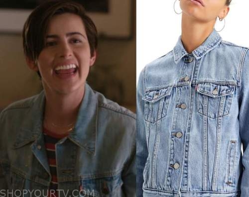 The L Word Generation Q: Season 3 Episode 1 Finley's Denim Jacket