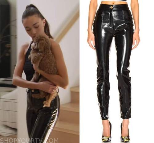 The Culpo Sisters Season 1 Episode 3 Sophias Black Leather Pants