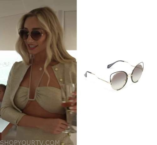 The Culpo Sisters Season 1 Episode 4 Auroras Cat Eye Sunglasses