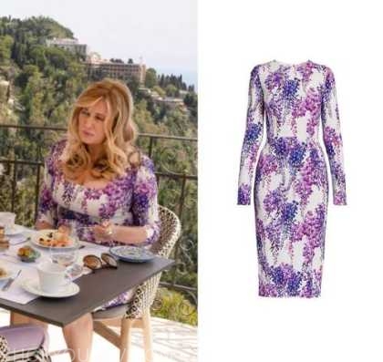 Dolce & Gabbana Floral Sheath Dress worn by Tanya McQuoid