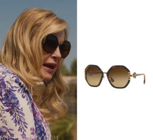 Versace 4413 Sunglasses worn by Tanya McQuoid (Jennifer Coolidge