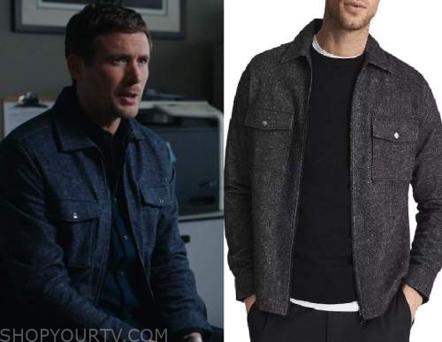 Hudson and Rex: Season 5 Episode 9 Charlie's Navy Zip Jacket | Shop Your TV