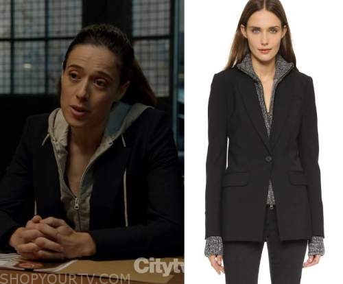 Chicago PD: Season 10 Episode 7 Kim's Black Blazer | Shop Your TV