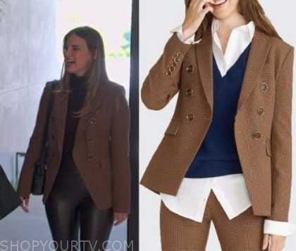 Buying Beverly Hills: Season 1 Episode 4 Lilly's Brown Blazer | Shop ...