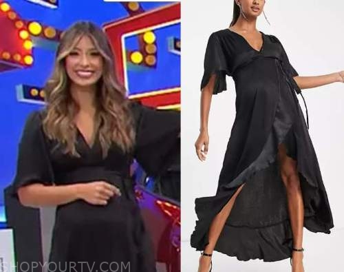 The Price is Right: November 2022 Manuela's Black Maternity Dress ...