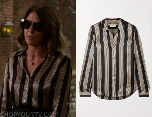 Leverage – Redemption: Season 2 Episode 1 Sophie's Striped Blouse ...