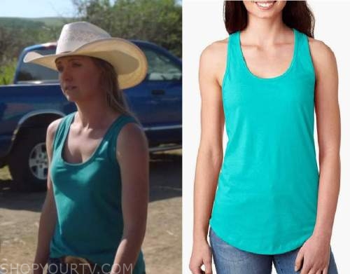 Heartland: Season 16 Episode 6 Amy's Green Tank Top