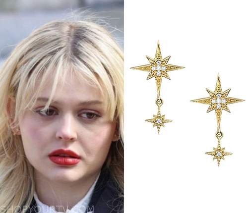 Gossip Girl Reboot Season 2 Episode 1 Audreys Star Earrings Shop