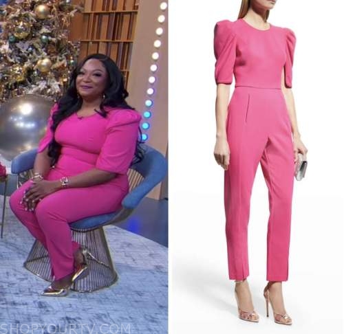 Good Morning America: December 2022 Teri Ijeoma's Pink Jumpsuit | Shop ...