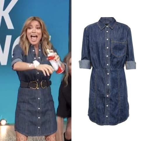 Access Daily: December 2022 Kit Hoover's Denim Shirt Dress | Shop Your TV