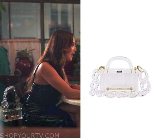 Emily in Paris: Season 3 Episode 5 Mindy's Bucket Straw Bag