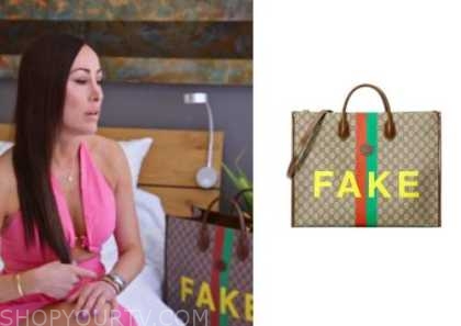 Louis Vuitton Louise Hoop GM Earrings worn by Angie Katsenevas as seen in  The Real Housewives of Salt Lake City (S04E10)