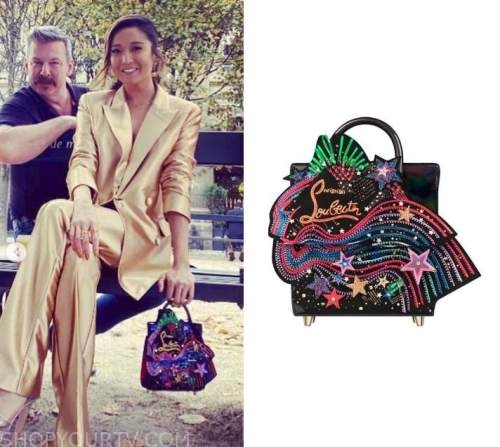 Emily in Paris: Season 3 Episode 5 Mindy's Bucket Straw Bag