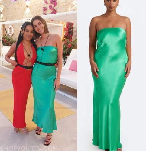 Love Island (AU): Season 4 Episode 28 Phoebe's Satin Dress | Shop Your TV