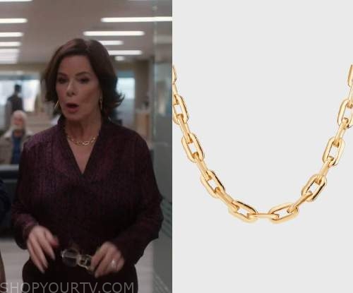 So Help Me Todd: Season 1 Episode 8 Margaret's Gold Necklace | Shop Your TV