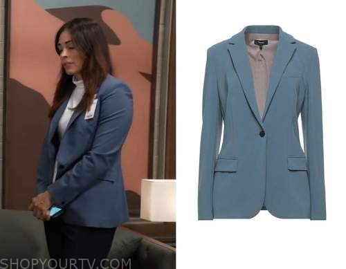 General Hospital: December 2022 Britt's Blue Blazer | Shop Your TV