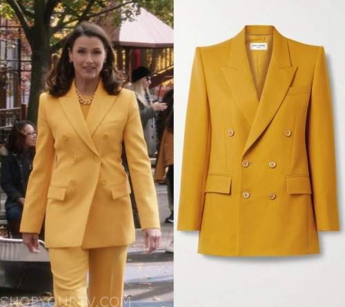 Blue Bloods: Season 13 Episode 10 Erin's Yellow Blazer | Shop Your TV