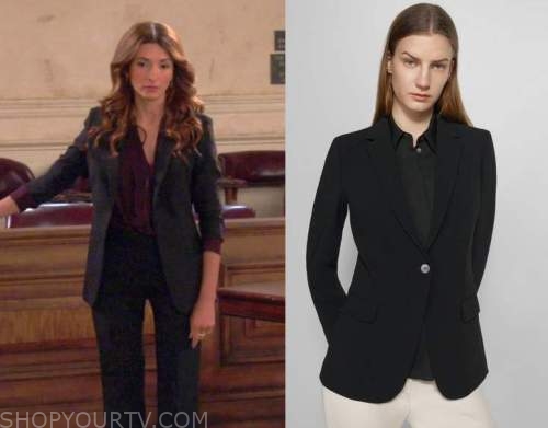 Night Court: Season 1 Episode 1 Olivia's Black Blazer | Shop Your TV