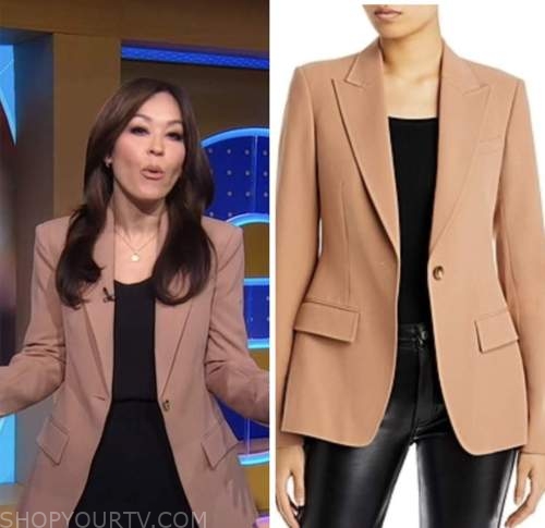 Good Morning America: January 2023 Ginger Zee's Blue Blazer and