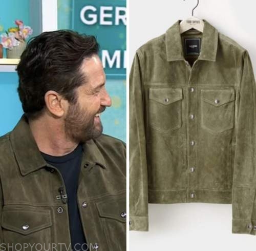 Gerard Butler Clothes, Style, Outfits worn on TV Shows | Shop Your TV