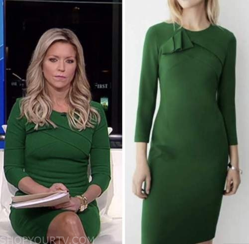 Ainsley Earhardt - Wearing green for you, Jillian Mele