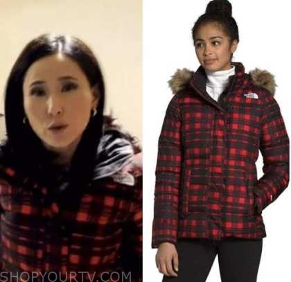 The Today Show: January 2023 Vicky Nguyen's Red and Black Plaid Down ...