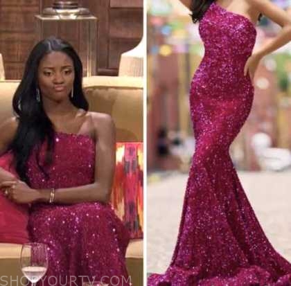 The Bachelor Season 27 Episode 1 Charity Lawson s Pink Sequin One