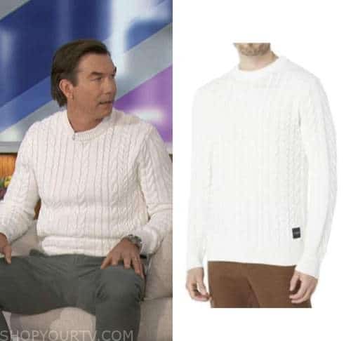 Sirius Cable Knit Crew Neck Sweater