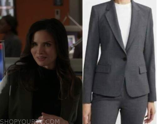 NCIS: Season 20 Episode 12 Jess's Dark Grey Blazer | Shop Your TV