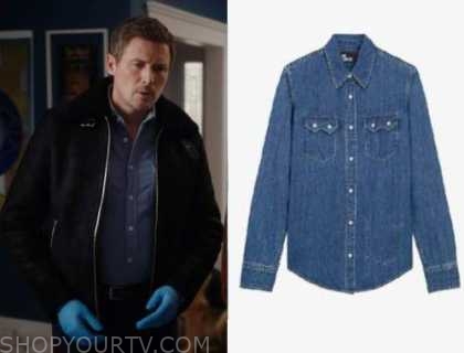 Hudson and Rex: Season 5 Episode 13 Charlie's Denim Shirt | Fashion ...