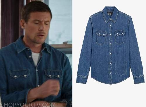 Hudson and Rex: Season 5 Episode 11 Charlie's Denim Shirt | Shop Your TV