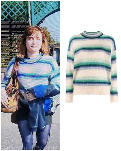 Lockwood & Co: Season 1 Episode 3 Lucy's striped sweater