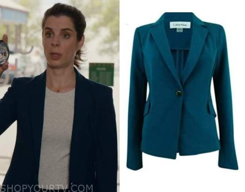 Pretty Hard Cases: Season 3 Episode 3 Sam's Teal Blazer | Shop Your TV