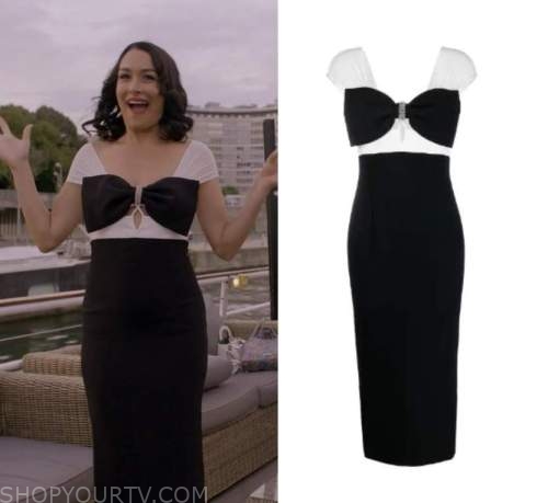 Self Portrait Lurex Knit Dress worn by Brie Bella as seen in Nikki