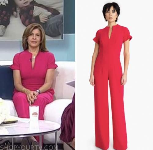 The Today Show: February 2023 Hoda Kotb's Pink Jumpsuit | Shop Your TV