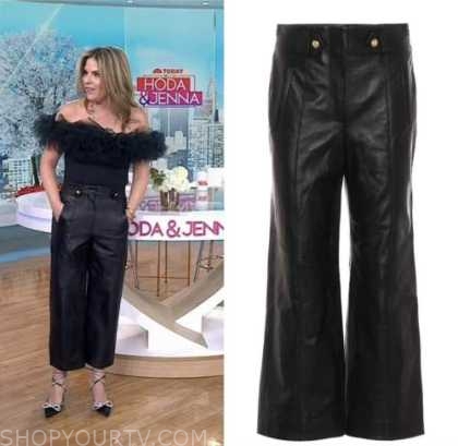 The Today Show: February 2023 Jenna Bush Hager's Black Leather Pants ...