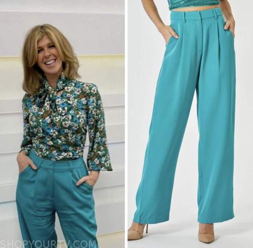 Good Morning Britain: February 2023 Kate Garraway's Teal