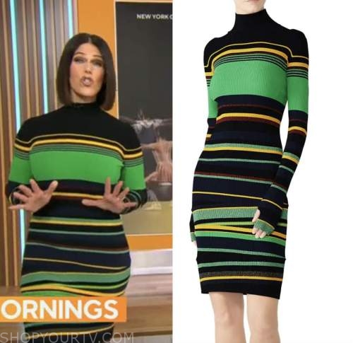 WornOnTV: Dana Jacobson's red twist neck dress on CBS Mornings, Dana  Jacobson